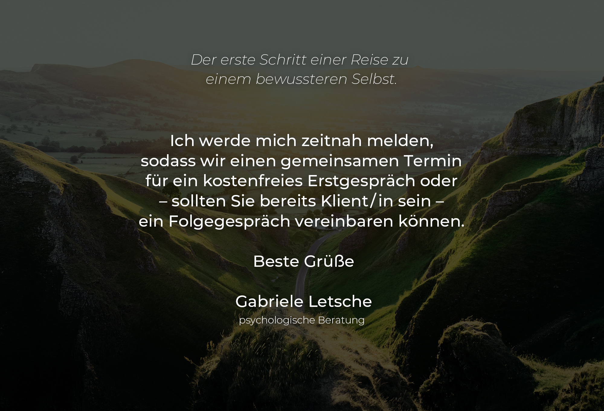 Danke für Ihre Anfrage.